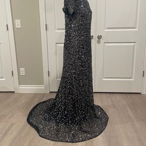 Adrianna Papell Sequined Gown